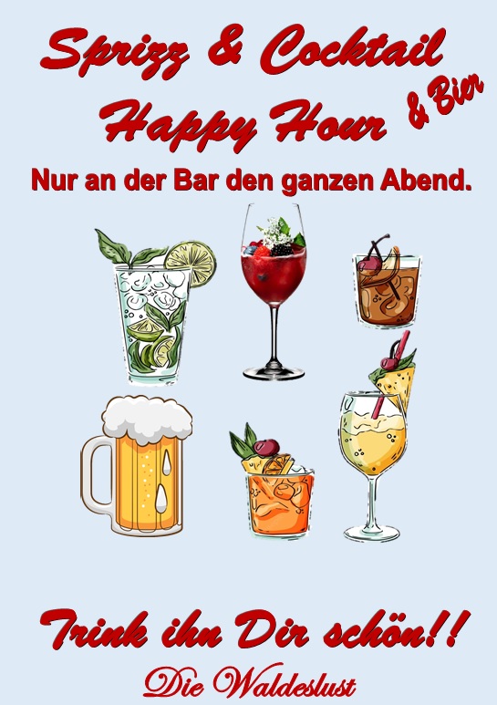 Happy Hour Cocktails Walu 2024