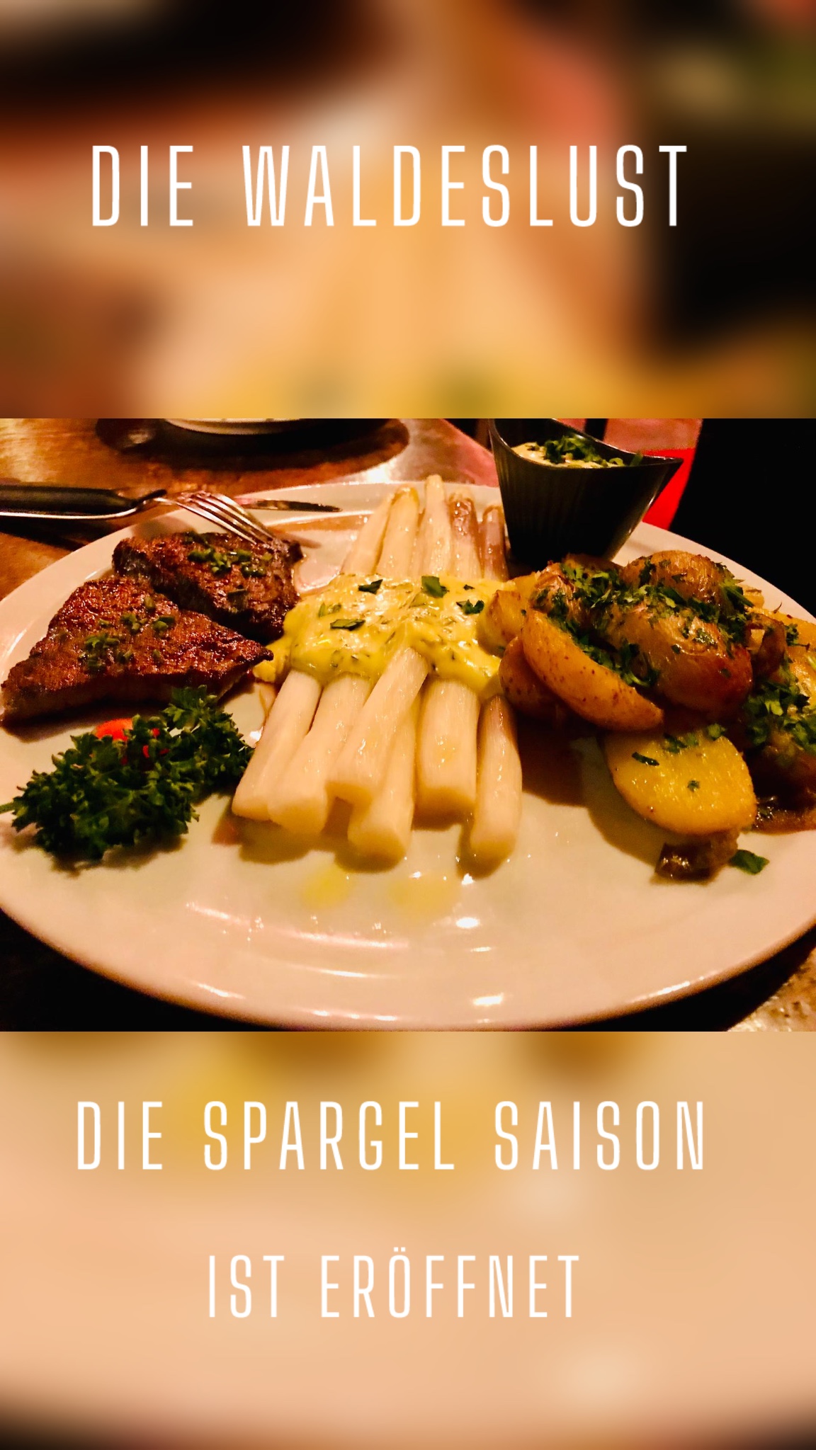 Spargel Saison eroffnet Waldeslust